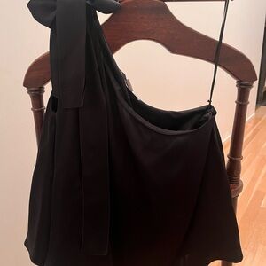 Stella McCartney Black Draped Top